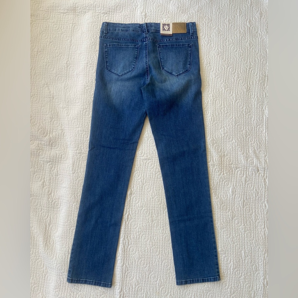 NWT Anne Klein Slim Straight Jeans - Picture 3 of 6
